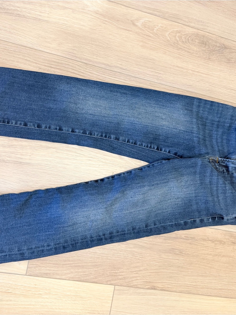 Frame Denim Women's Medium Wash Blue Skinny Jeans
